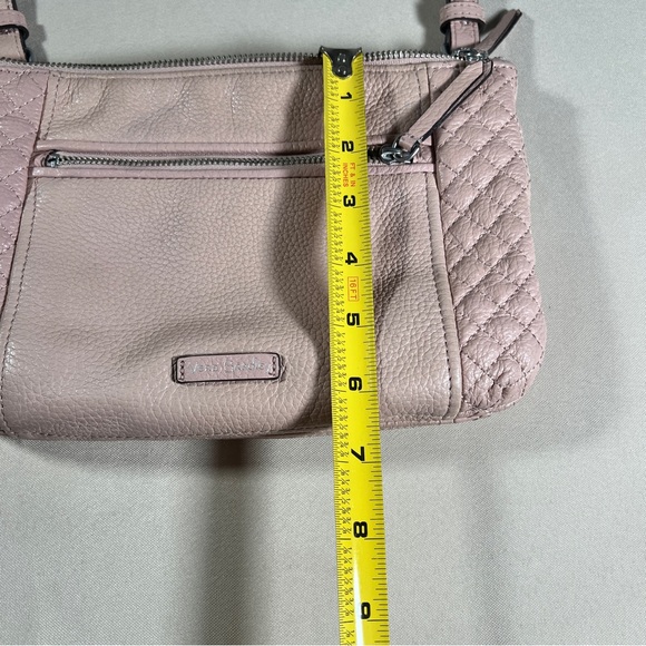 Vera Bradley Small Carryall Leather Crossbody Bag in "Pink Sands" Neutral Casual - Picture 12 of 16